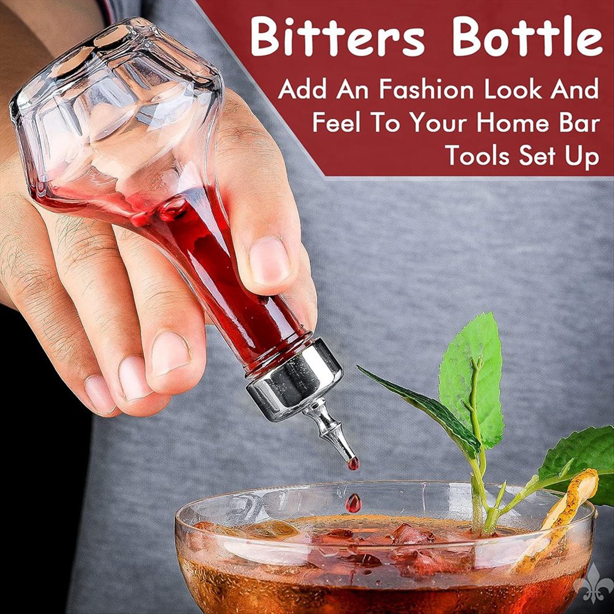 Bitters Bottle Set - ชุดขวดบิทเทอร์ A75K 6 ชิ้น ขนาด 50