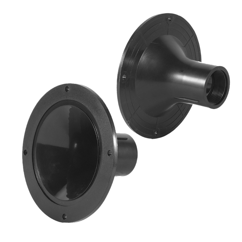 Home Bar And Theater - 2 ชิ้น Horn Part ขนาดกะทัดรัดสำหรับลำโพงขนาดเล็ก วัสดุก่อสร้าง