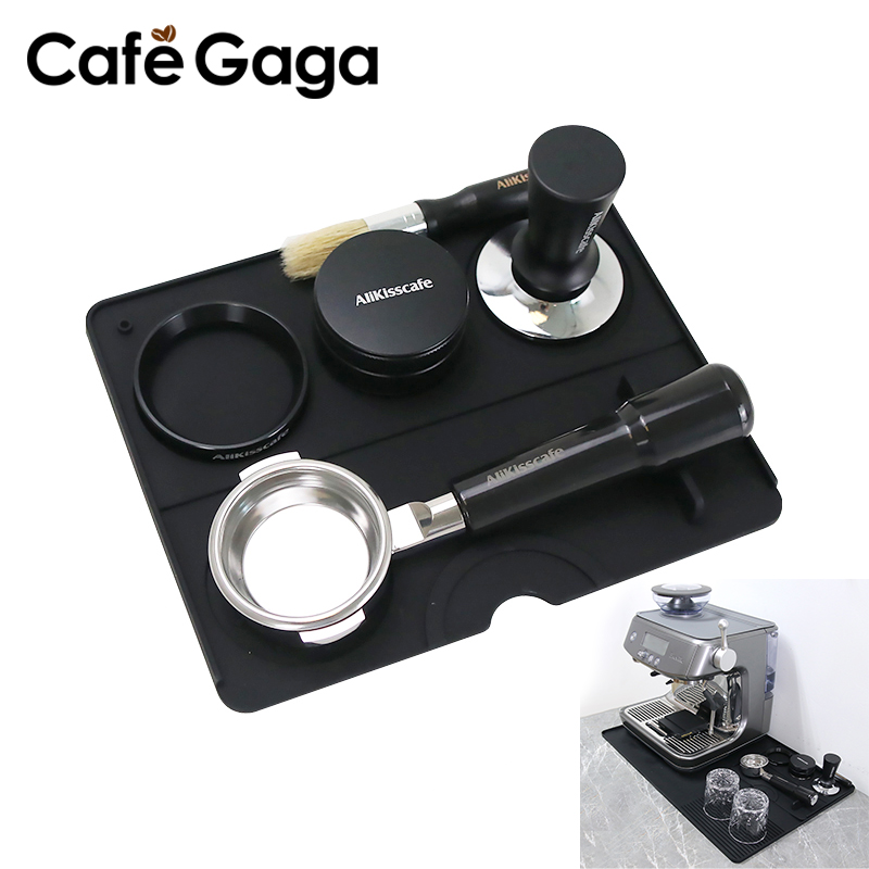 Bar Mat Rubber - กาแฟ Tamper Mat Espresso Portafilter Station