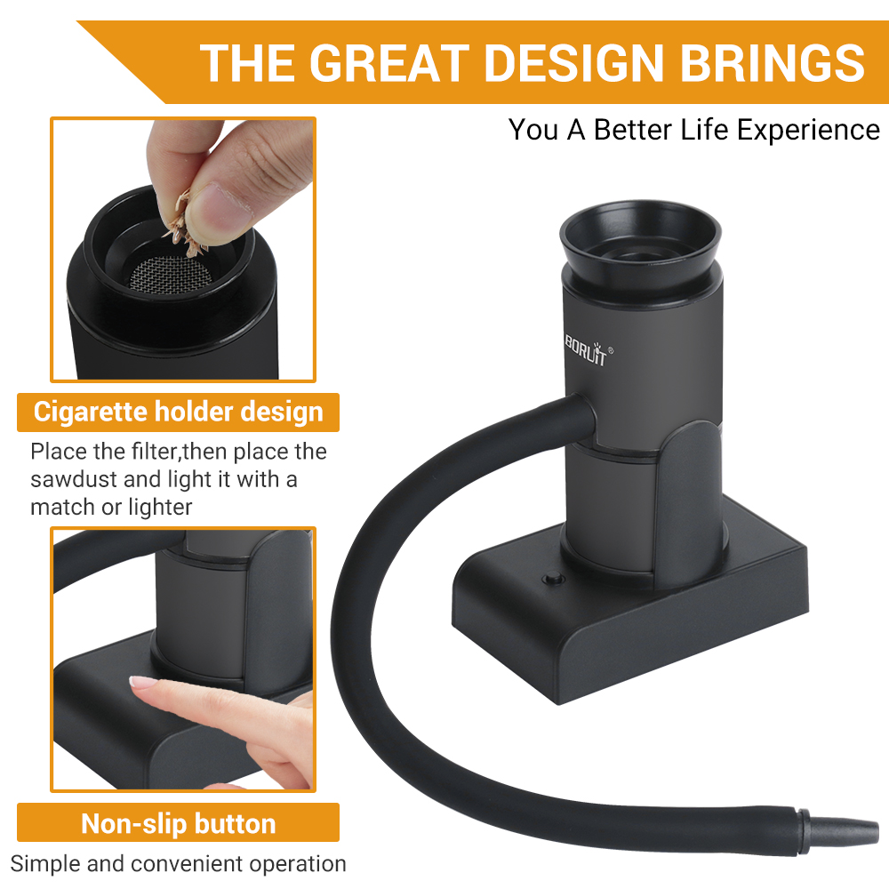 BORUiT SK305 ควัน Infuser แบบพ - Smoking Gun Kit บทวิจารณ์และราคา