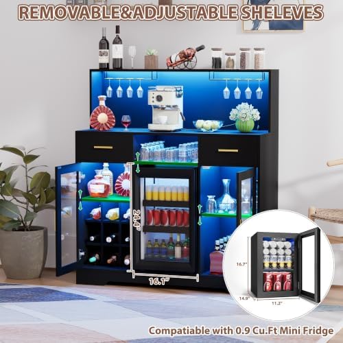 ตู้เย็นขนาดเล็กพร้อมที่เก็บของ - Home Bar And Fridge บทวิจารณ์และราคา