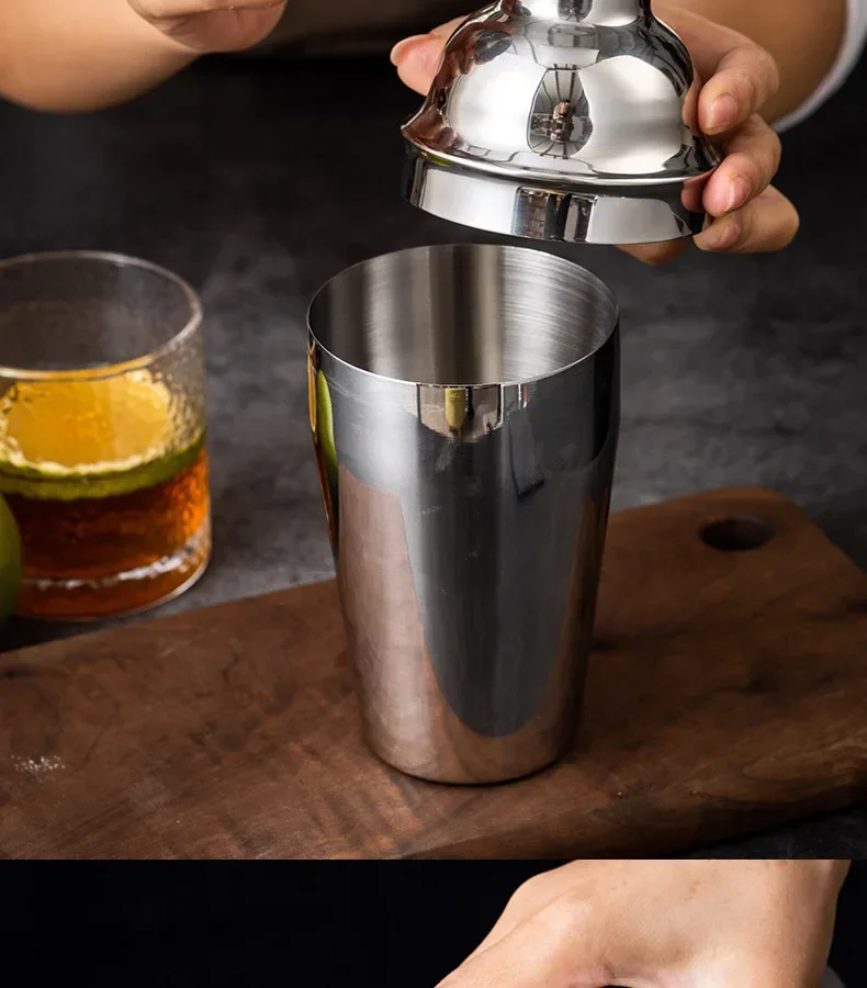 3/6pcs ค็อกเทล Shaker สแตนเลสเ - Boston Shaker Set บทวิจารณ์และราคา