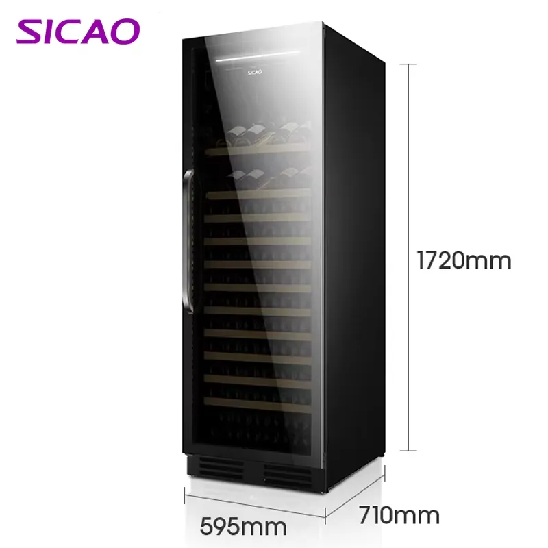 ตู้แช่ไวน์แบบสองโซน ประตูกระจก - Home Bar And Fridge บทวิจารณ์และราคา