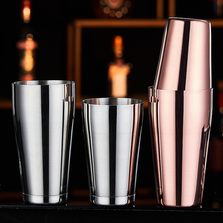 ชุดบาร์เทนเดอร์สแตนเลส 304 บอส - Boston Shaker Set บทวิจารณ์และราคา