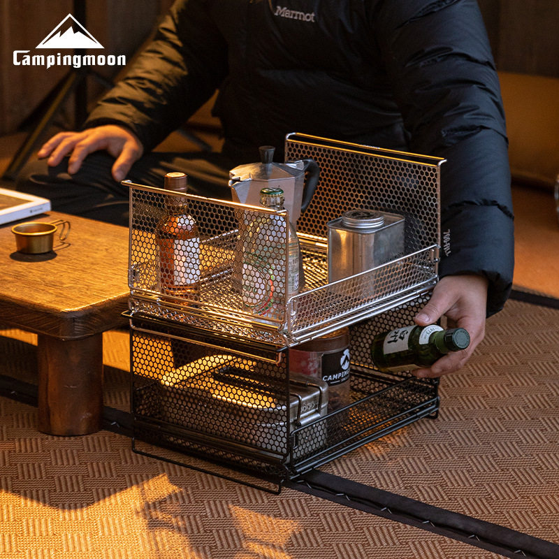 CAMPINGMOON CK-23SF ตะแกรงตาข่ - Home Bar Shelves บทวิจารณ์และราคา