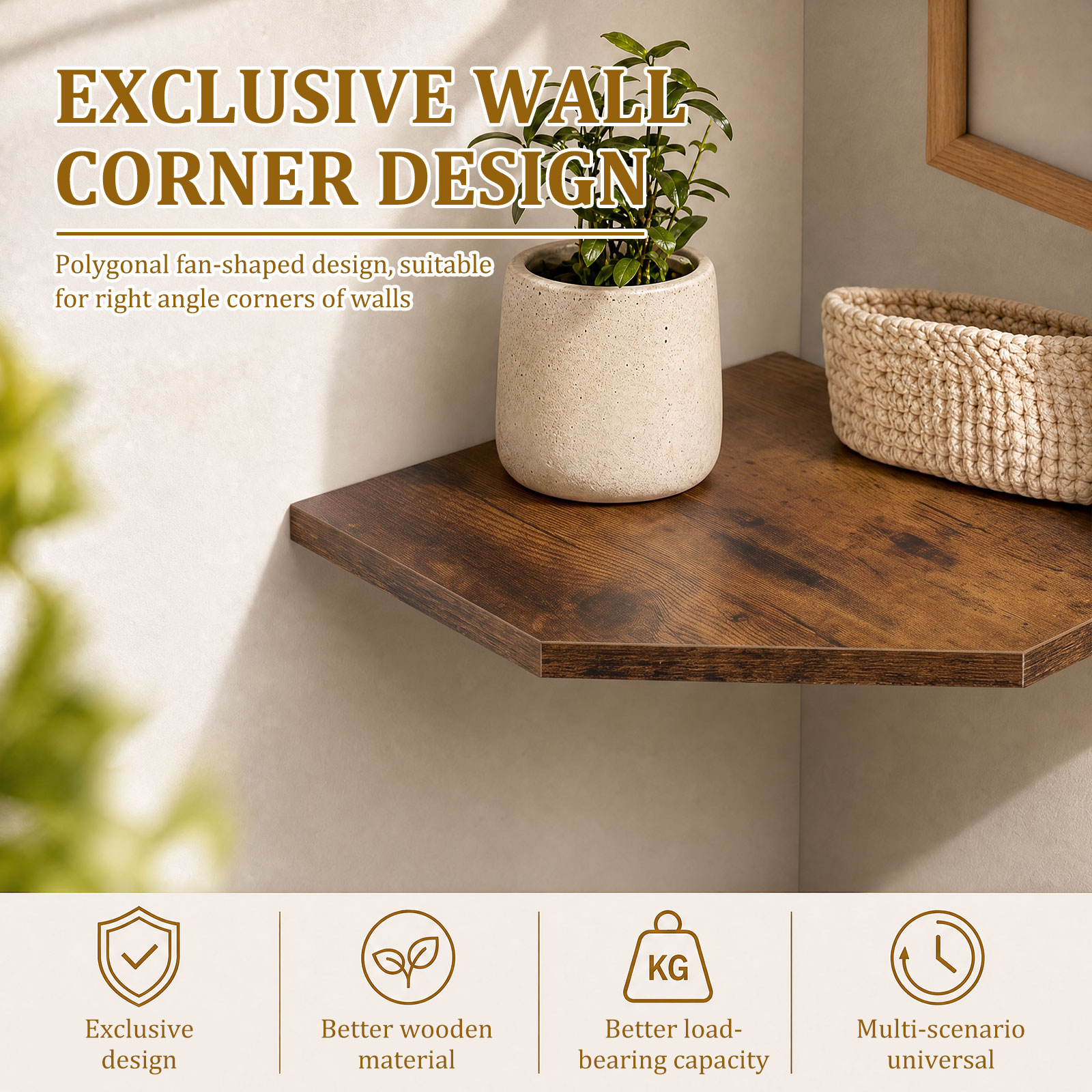 ชั้นวางของติดผนังแบบลอยตัว 2 ช - Home Bar Shelves บทวิจารณ์และราคา