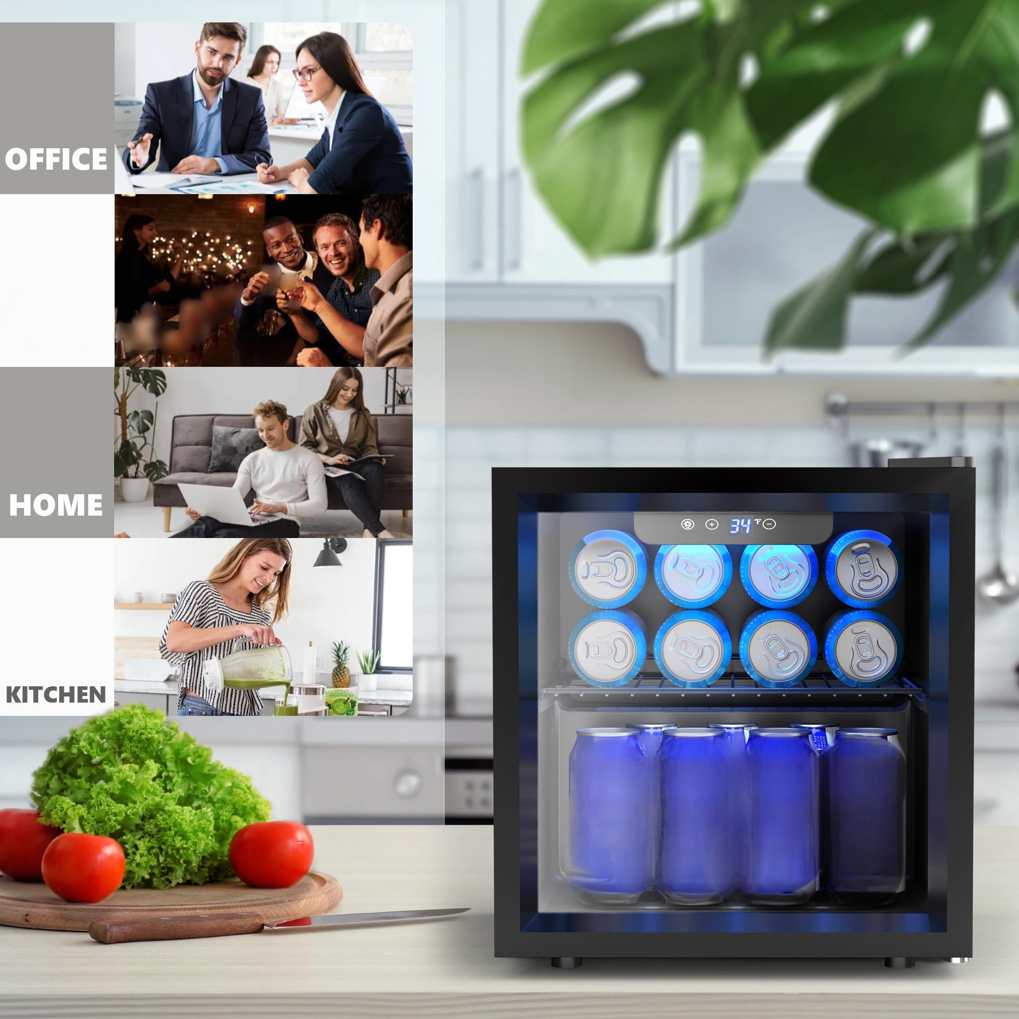 ตู้เย็นมินิแบบประตูกระจก EKOJU - Home Bar And Fridge บทวิจารณ์และราคา
