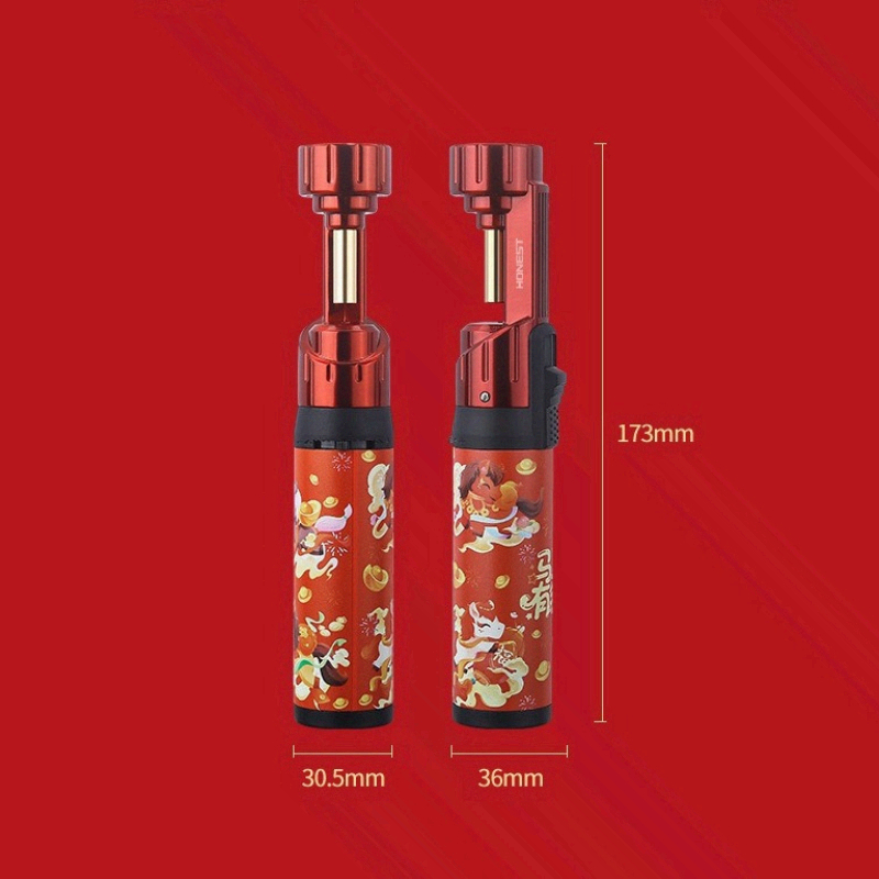ชุดจุดไฟแบบพ่นลมกันลม รุ่น Hon - Smoking Gun Kit บทวิจารณ์และราคา