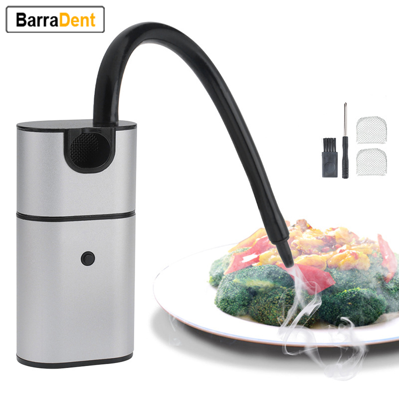 แบบพกพาควัน Infuser มือถือเย็น - Smoking Gun Kit บทวิจารณ์และราคา