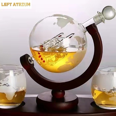 ขวดแก้วทรงกลม, ชุดวิสกี้, ขวดไ - Decanter Globe Set บทวิจารณ์และราคา
