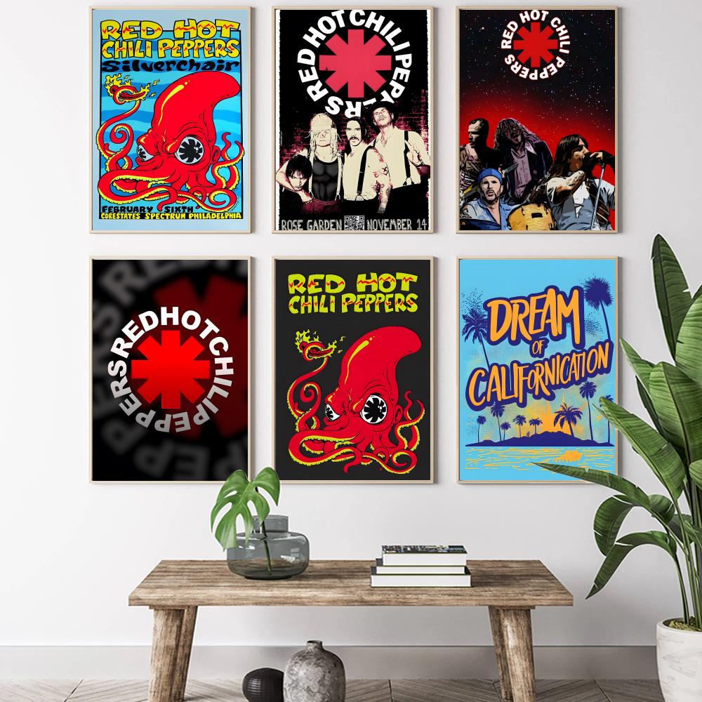 โปสเตอร์ Red Hot Chili Peppers - Home Bar And Theater บทวิจารณ์และราคา