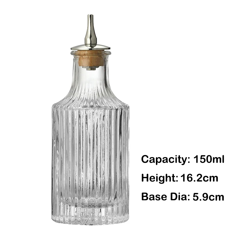 ขวดค็อกเทลขมสไตล์วินเทจพร้อม D - Bitters Bottle Set บทวิจารณ์และราคา