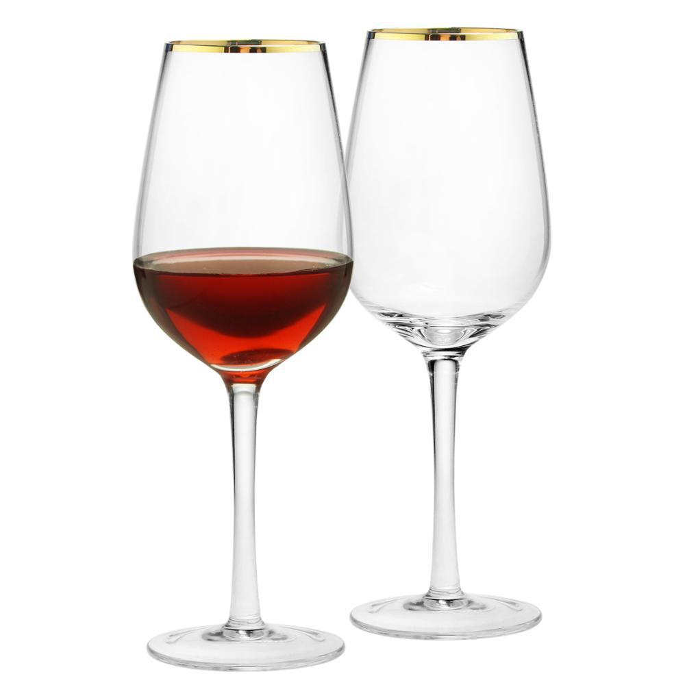 แก้วไฮบอลขอบทอง แก้วไวน์แดง แก - Highball Glass Set บทวิจารณ์และราคา