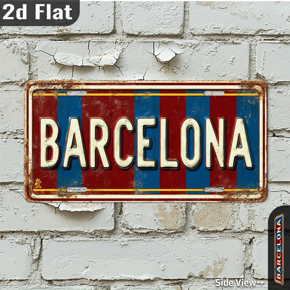 ป้ายตกแต่งผนังไม้สไตล์เรโทร บา - Home Barcelona บทวิจารณ์และราคา