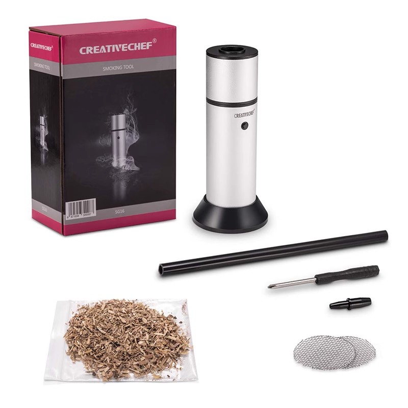 1 ชุดอาหารเย็นควันเครื่องกําเน - Smoking Gun Kit บทวิจารณ์และราคา