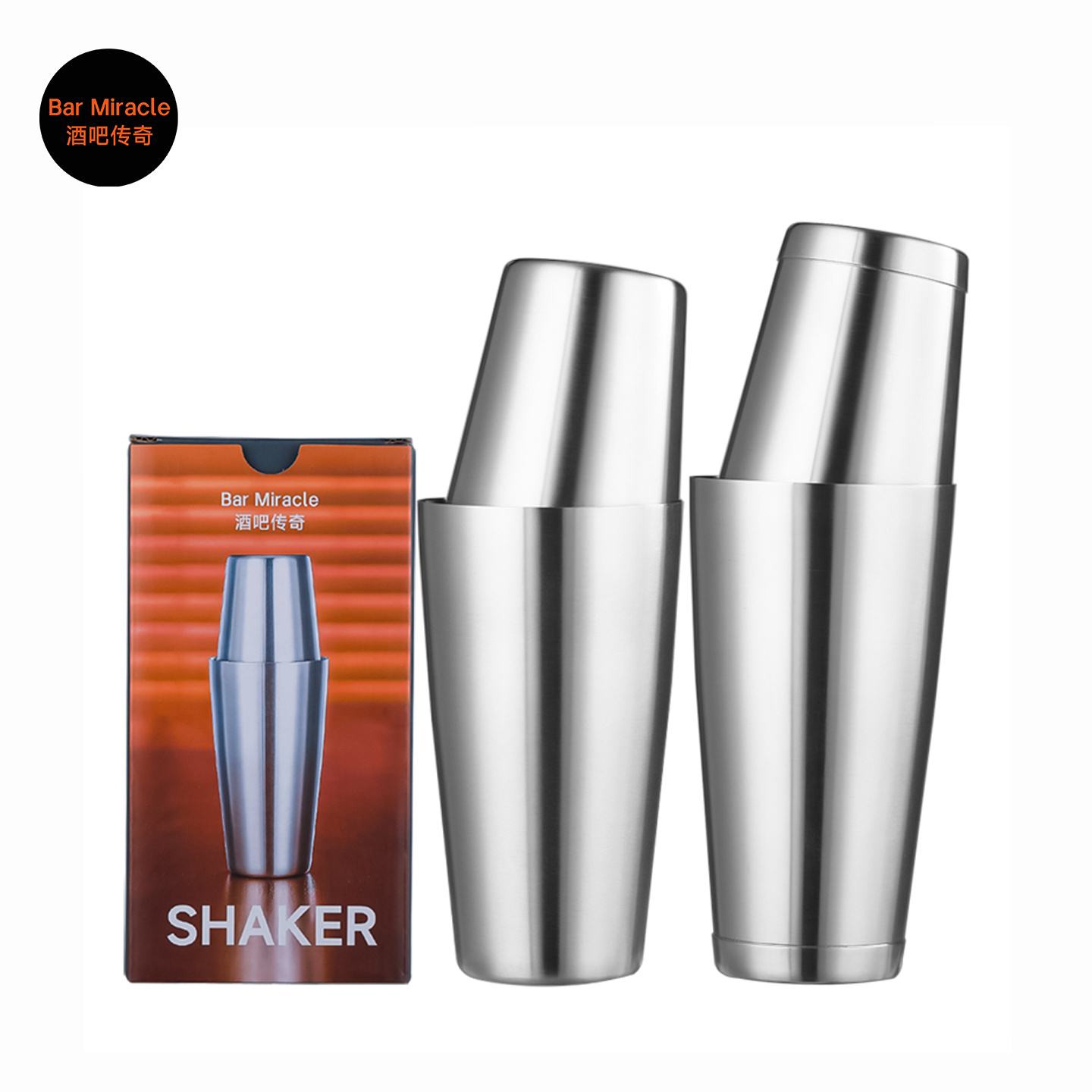 แก้วเชคเกอร์บอสตันสแตนเลสสตีล  - Boston Shaker Set บทวิจารณ์และราคา