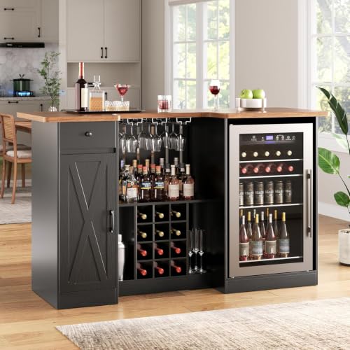 ตู้บาร์สำหรับบ้านขนาด 72 นิ้ว  - Home Bar And Fridge บทวิจารณ์และราคา