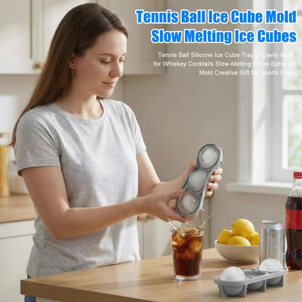 แม่พิมพ์น้ำแข็งซิลิโคนแบบหนา ร - Ice Mold Sphere บทวิจารณ์และราคา