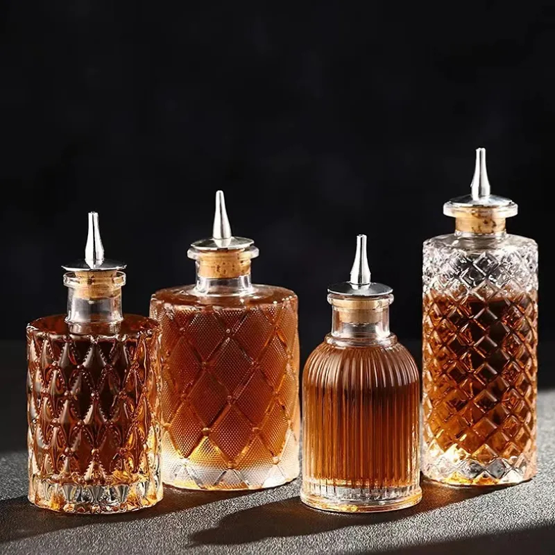 ขวดเหล้าบาร์ค็อกเทลพร้อมฝาปิดแ - Bitters Bottle Set บทวิจารณ์และราคา