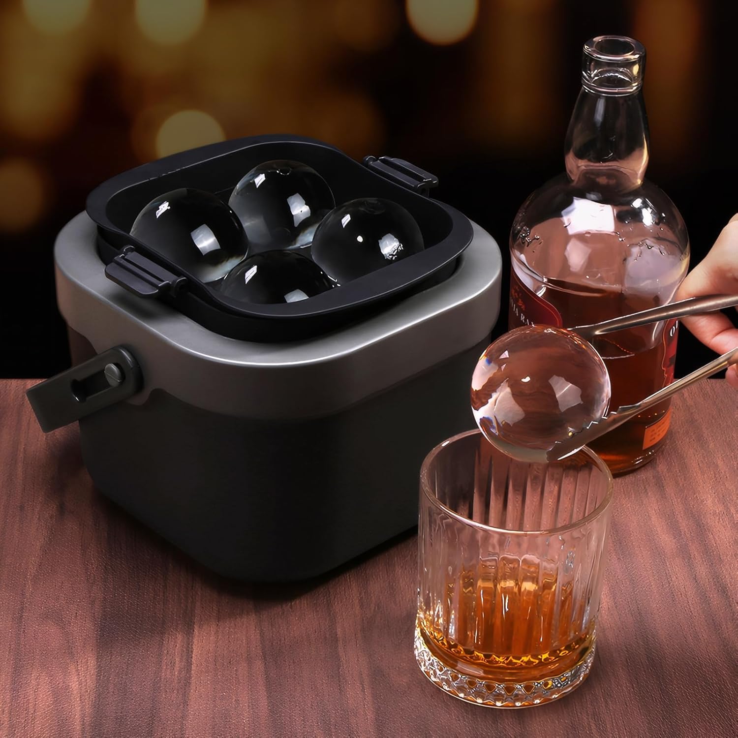 เครื่องทําน้ําแข็งคริสตัลใส, แ - Ice Mold Sphere บทวิจารณ์และราคา
