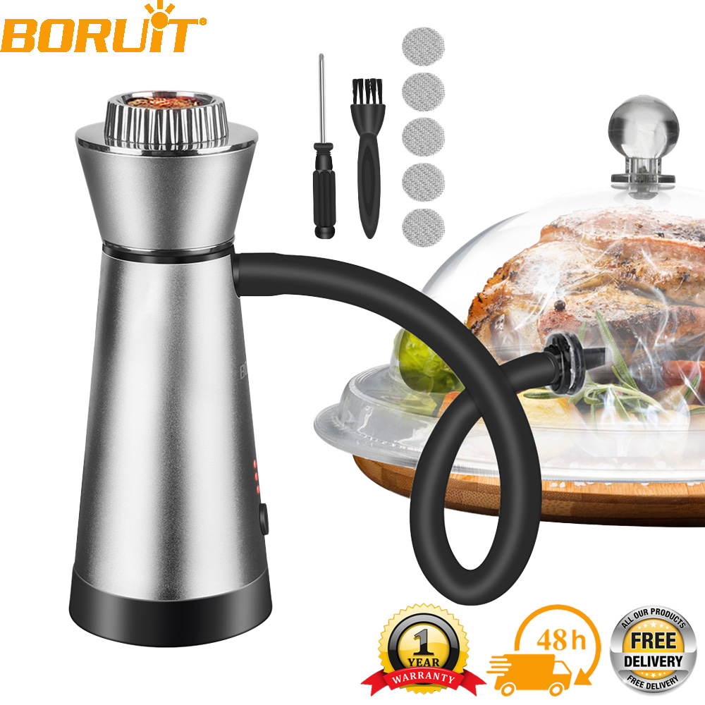 เครื่องรมควัน BORUiT สำหรับอาห - Smoking Gun Kit บทวิจารณ์และราคา