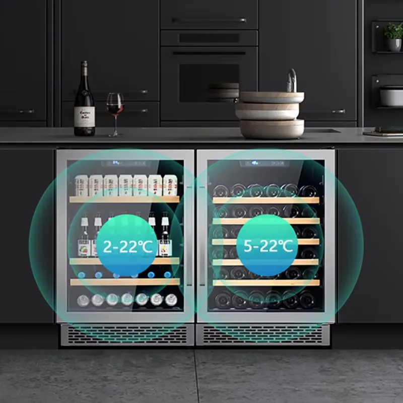 ตู้แช่ไวน์สเตนเลสสตีล SICAO แบ - Home Bar And Fridge บทวิจารณ์และราคา