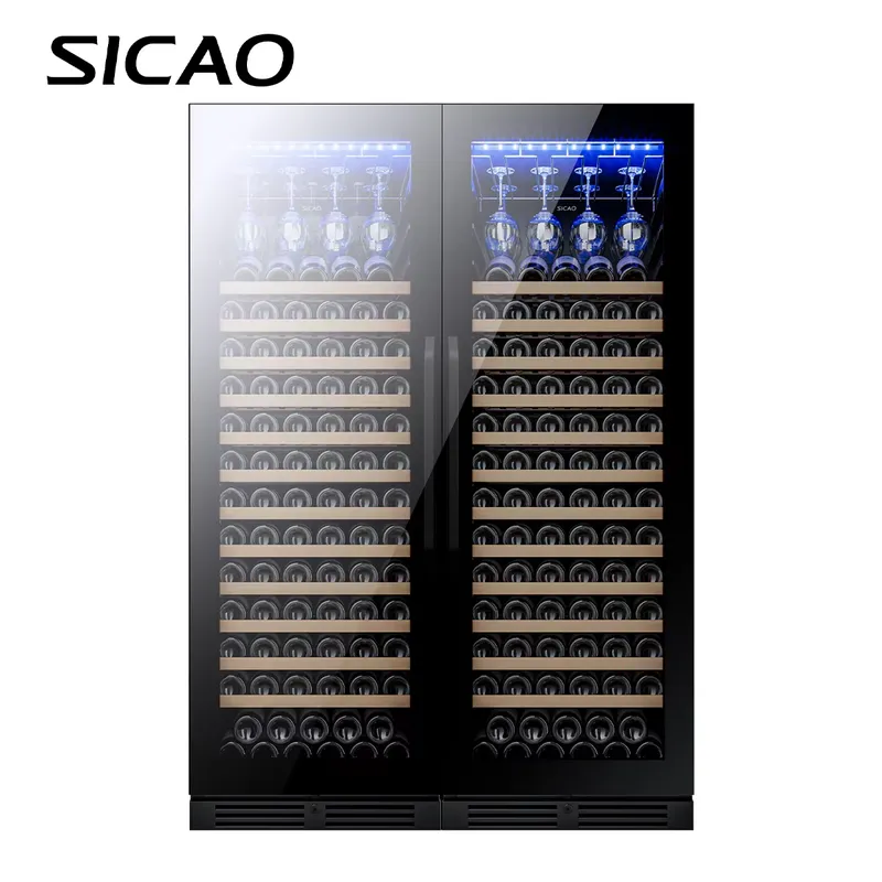 ตู้แช่ไวน์ 300 ขวด แบบสองโซน ค - Home Bar And Fridge บทวิจารณ์และราคา