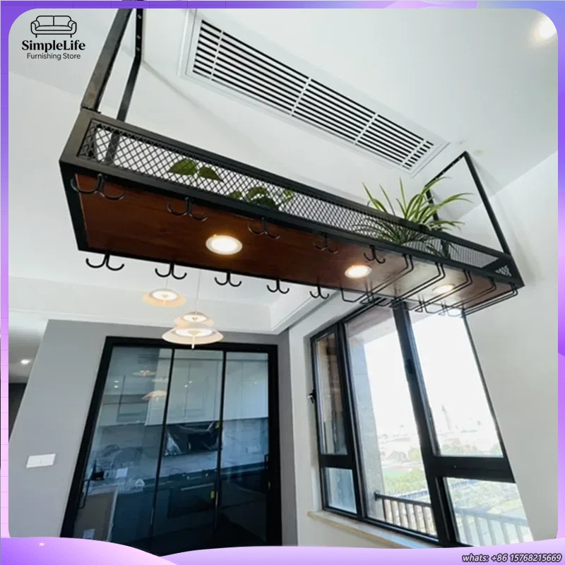 ตู้บาร์วางไวน์แบบเปิดพร้อมชั้น - Home Bar Shelves บทวิจารณ์และราคา