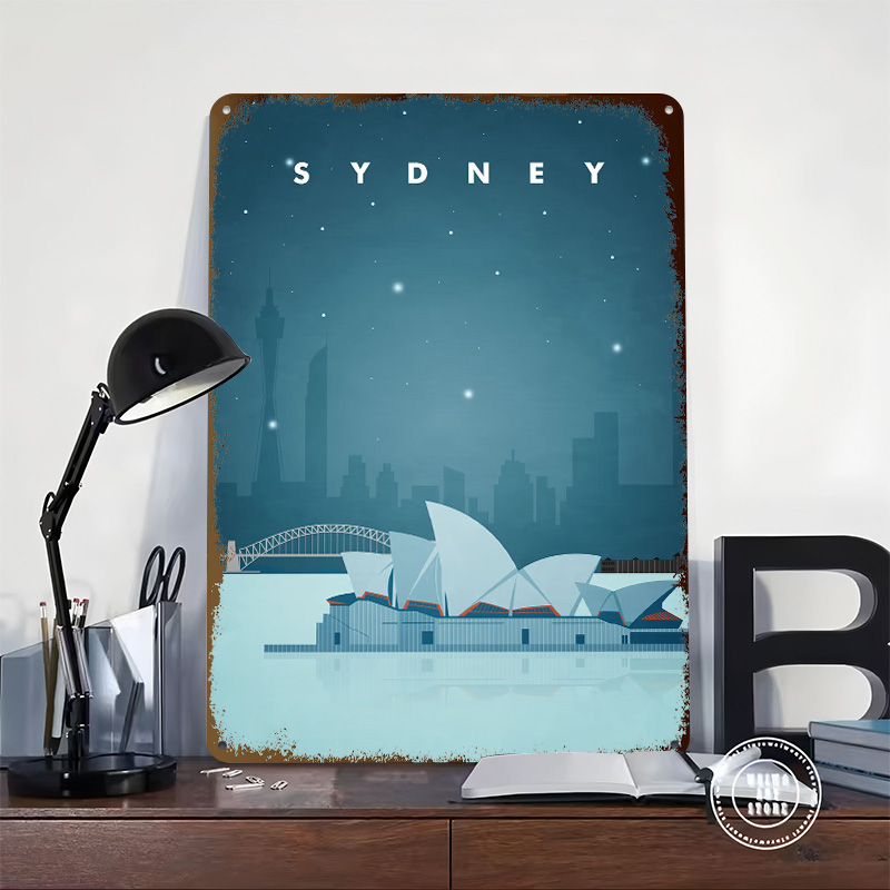 ป้ายโลหะวินเทจแบบกำหนดเองลายโป - Home Bar Sydney บทวิจารณ์และราคา