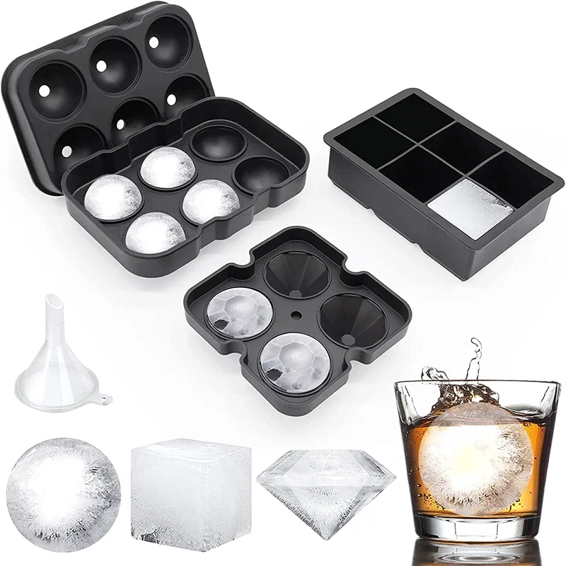 ถาดน้ําแข็งขนาดใหญ่ซิลิโคน ICE - Ice Mold Sphere บทวิจารณ์และราคา